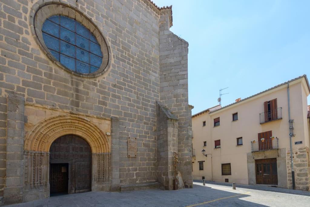 Apt - Plaza Mayor Of Avila - 1 Min Alcazar Eksteriør bilde